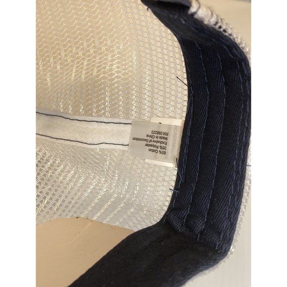 Magellan Marlin Fish USA American Flag Patch SnapBack Hat Cap Blue Fishing NWT - Picture 8 of 8